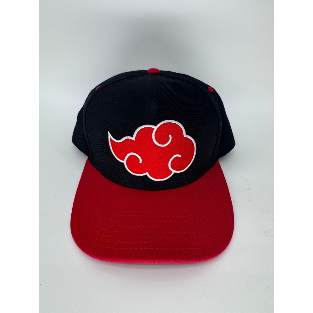 Ripple‎ Junction Snapback Hat Mens  Black Red Naruto Akatsuki Cloud Logo
